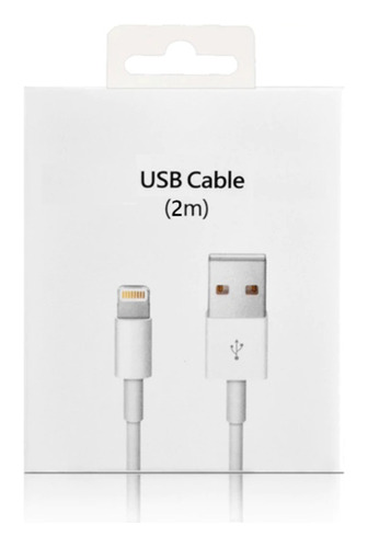 Cable Usb Para iPhone 6 7 8 X Xr 11 12 13 2 Metros