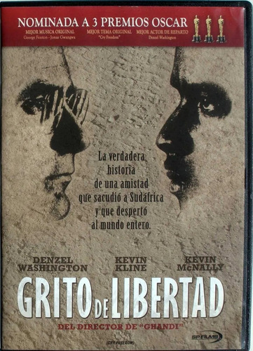 Grito De Libertad - Denzel Washington -cry Freedom -cinehome