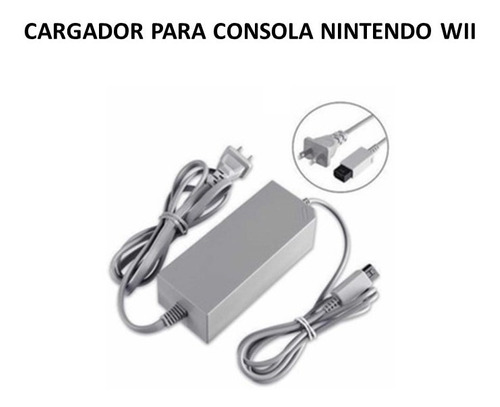 Adaptador Corriente Cargador Para Consola Nintendo Wii