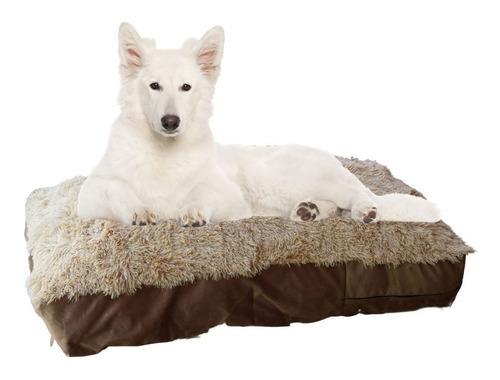 Cama Para Perro Grande Tipo Puff Super Cómoda Talla L 100x65