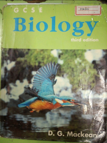 Biology Gcse D,g,mackean
