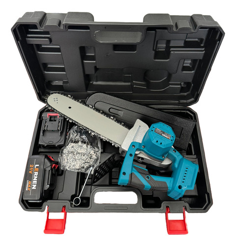Motosierra Podadora Inalámbrica 12'' + 2 Baterías Y Maletín