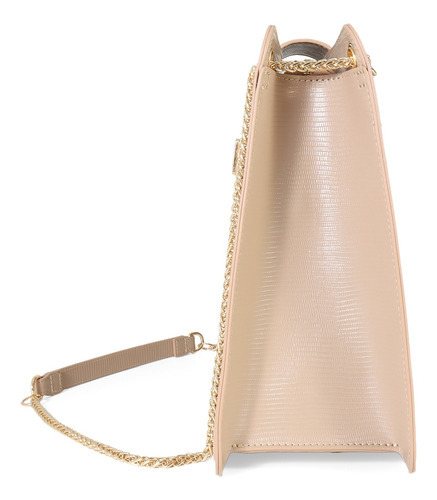 Bolsa de pele de animal Cloe Large Look para mulheres, cor marrom