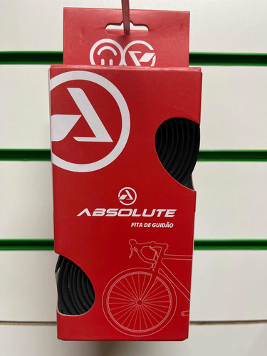 Imagem 3 de 3 de Fita Guidão Speed Absolute Eva Preto Bike Road Confortável