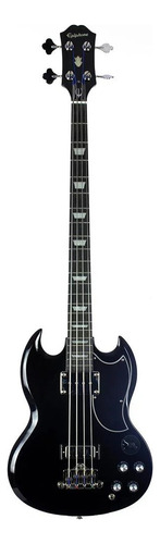 EpiPhone Sg Eb3 de Contrabaixo 4x, color negro