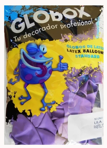 Globos De Latex Perlados - Marca Globox De 12 Pulgadas 50 Un