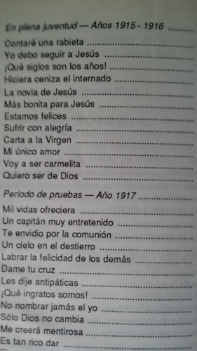 Asi Er Teresa De Los Andes, Edit, Monte Carmelo. (fisico) (Usado)