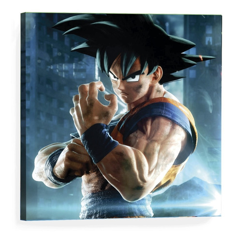 Cuadro Decorativo Canvas Goku 3d Dragon Ball 60*60cm | Meses sin intereses