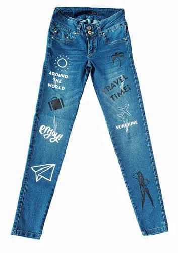 Jeans Estampados Mujer