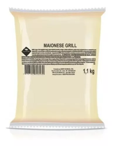 Kit Maionese Grill + Baconese Junior Bag Pouch Refil 1,1kg