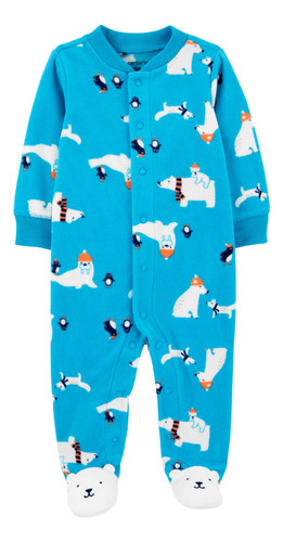 Carter´s - Osito-pijama Micropolar -oso Polar Malaika Jazmin