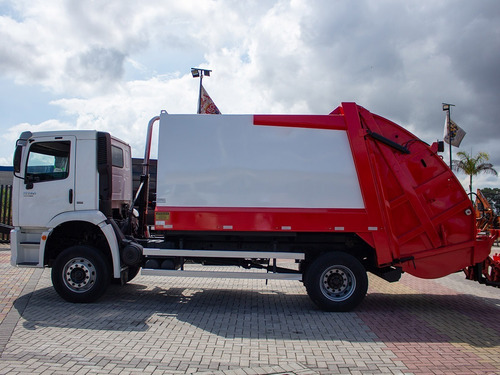 Imagem 1 de 15 de Vw 17280 2013 4x2 Automático - Compactador De Lixo=vw,ford