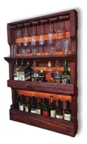 Comprar Botellero De Pared En Madera Bar