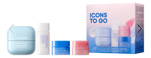 Laneige Icons To Go Set 4 Productos Mascarilla, Crema