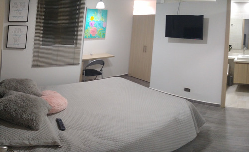 Imagen 7 de 14 de Amoblado Y Con Cuarto Útil, Apartaestudio En Calasanz