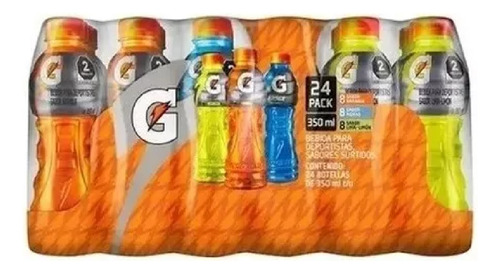 Bebida Gatorade Para Deportistas Con 24 Piezas De 350ml Msi