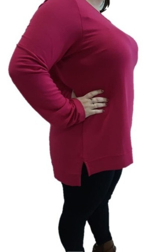 Blusa Moletom Mais Comprido Atras