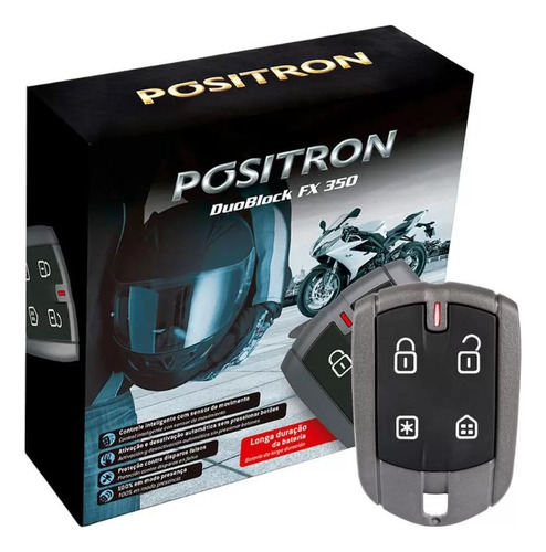 Alarme Moto Universal Psitron Duoblock Fx G8