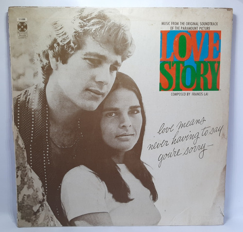 Vinilo (lp) Banda Sonora Love Story (1970) - Francis Lai