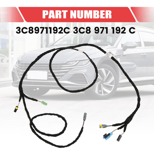 Juego De Cables 3c8971192c Para Maletero Trasero De Coche Cc