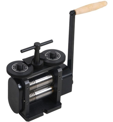 Imagen 1 de 1 de Laminadora Para Joyería Combinada De 110mm Reductor 4:1