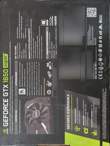 Imagen 3 de 4 de Tarjeta De Video Nvidia Gtx 1650 Super - Como Nueva!!