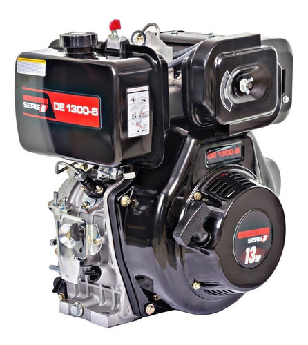 Motor Á Diesel De 1300-b 13hp 456cc Partida Manual Kawashima