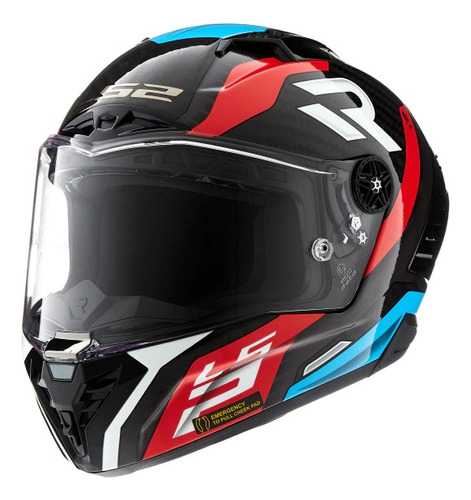 Casco Integral Gp Carbono Ls2 805 Thunder Supra Pr