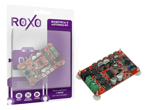 Módulo Amplificador De Áudio Bluetooth Receptor Tda7492p