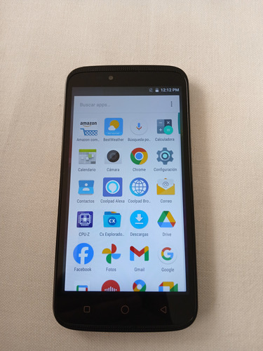 Celular Económico Barato Funcional Coolpad Splatter Gris Oscuro (Usado)