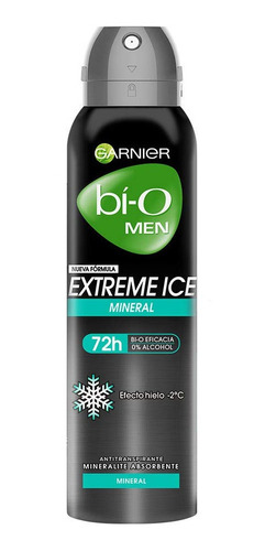 Desodorante Aerosol Bi-o Mineral X-treme Ice