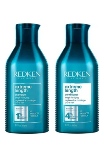 Redken Extreme Length  Dúo Shampoo 300 Ml + Conditioner 300