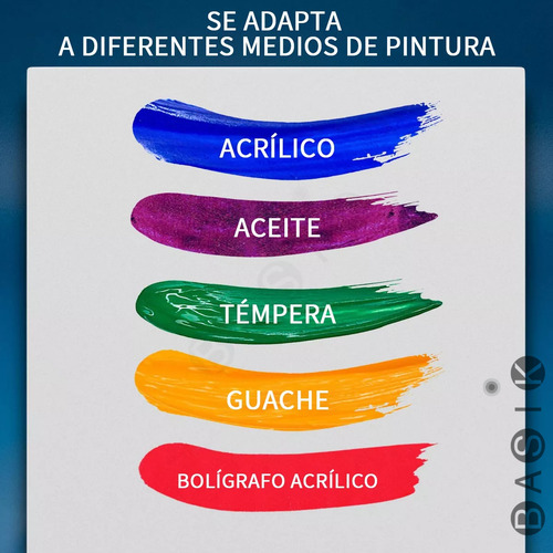 6pzs Lienzo Fino Canva Bastidor Para Pintar Algodón 30x40cm