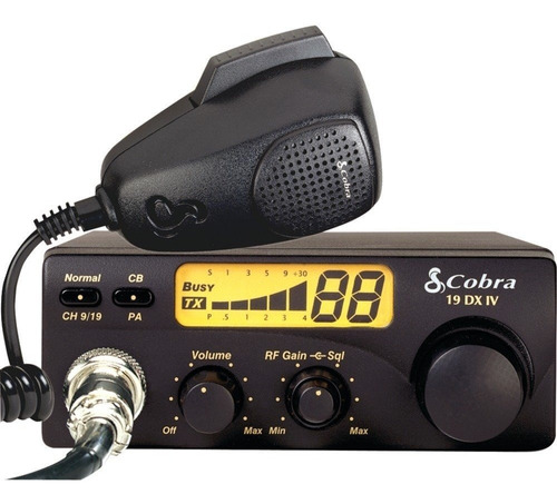 Radio Cb Cobra - 40 Canales Cbr19dxiv Con Microfono Dinamico