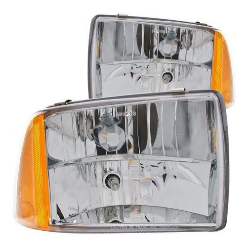 Faro Delantero - Anzo Usa 111078 Chevrolet Blazer Crystal Cl