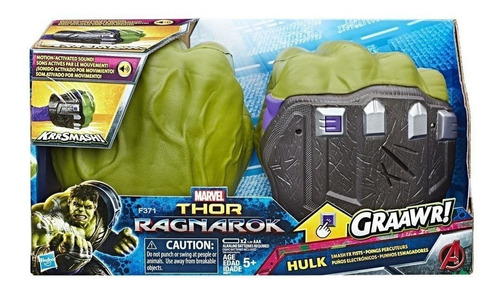 Puños De Hulk Thor Electrónico Con Sónido Hasbro