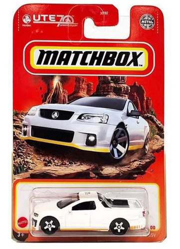 Matchbox # 64/100 - 2008 Holden Ve Ute Ssv - 1/64  Gvx74