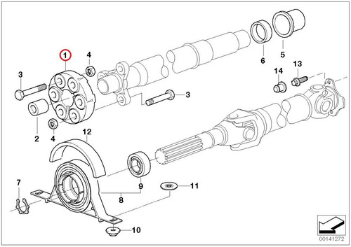 Disco Flexible T/m Bmw 320 323 325 E46 1998 A 2005