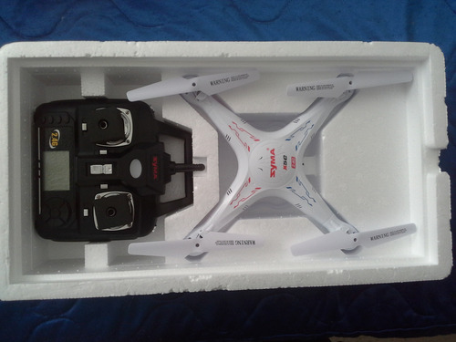 Drone Syma-drone X5c-1 Camara Hd 2 Mega Fotos Video Blanco