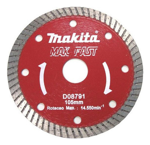 Disco Diamantado Makita Makfast Turbo 105mm  D-08791