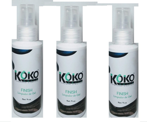 Finish Limpiador De Gel 4 Oz. Koko Nails