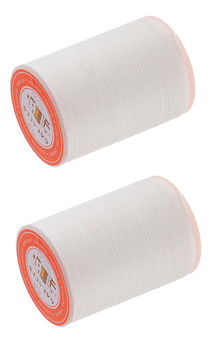2 Piezas 60 Yardas De Coser De Material Cuero De Práctico