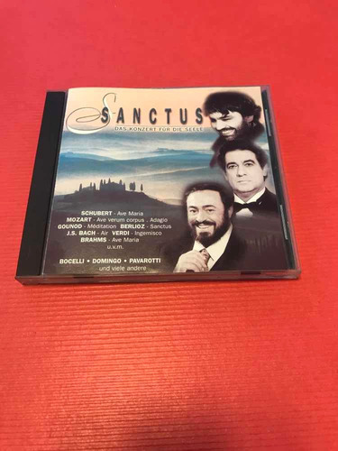 Sanctus Cd Bocelli Domingo Pavarotti Opera 1996 