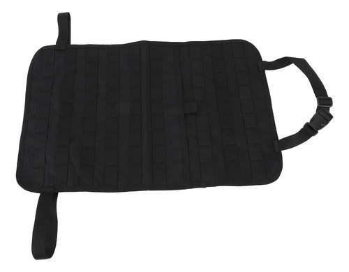 Organizador Trasero Negro Negro De Nailon De Gran Capacidad