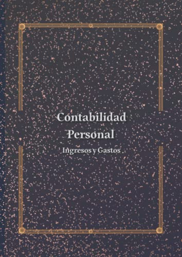 Libro De Contabilidad Personal Ingresos Y Gastos: Cuaderno D