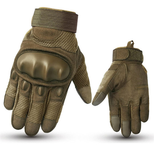 Guantes Tacticos Moto Protección Frio Termico Dedo Largo