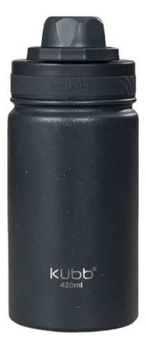 Garrafa Térmica 420ml Kubb Kids Personalizada Inox + Desenho