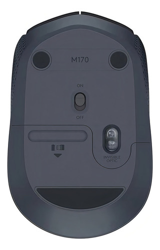 Mouse Sem Fio M170 Logitech Para Escritório