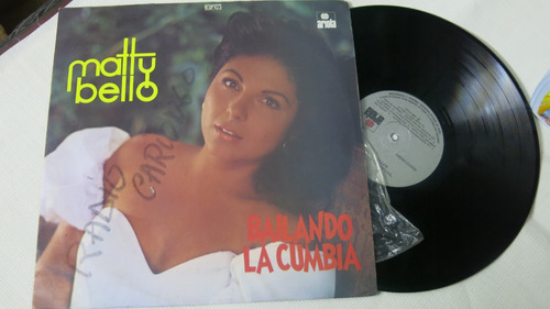 Vinyl Lp Acetato  Salsa Matty Bello Bailando Cumbia 