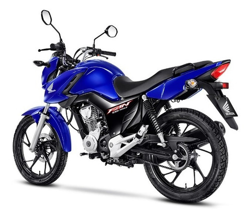 Imagem 5 de 15 de Honda Cg 160 Fan 2022 - Azul